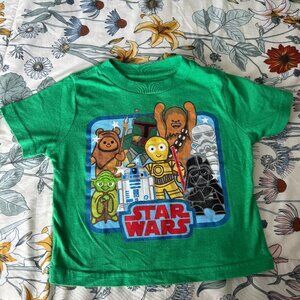 star wars baby short sleeve tee 12M